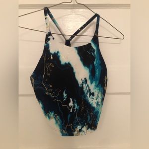 Marble Sports Bra, athletic wear